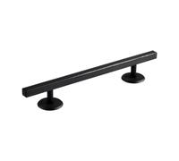 DEVNWIGMO Fingerboard Rail for Finger Training, Skateboarding, Fine Motor Skills Games, Black 20cmx1.2cm