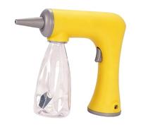 DEVNWIGMO Foaming Machine Hair Perming Electric Bubble Device Compact Cordless Styling Tool Accessory Sturdy Pp Material Suitable for Salon Barbershop, Yellow