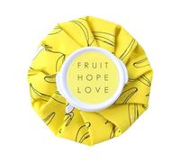DEVNWIGMO Hot and Cold Water Bottle for The Shoulder, Reusable Ice Pack, Classic, Elastic and Breathable, Yellow Bannna