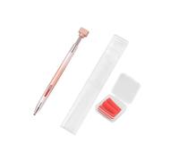 DEVNWIGMO Pen Bead Painting Pen Aluminum Hand Tool with Rotating Finish And Box Suitable for DIY Creations N, orange