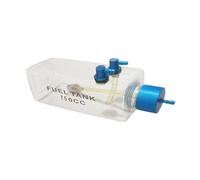 DEVNWIGMO Remote Control Tank for RC Airplane, Transparent Gasoline Tank, Accessory for Remote Controlled Aircraft Model, Mounting, Stability, Reliable Str, 750CC