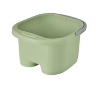 DEVNWIGMO Soaking Foot Basin Massage Tub Sturdy Convenient Lightweight Portable 8.27inch Tall with Handles for Women and Men Home Use, Green