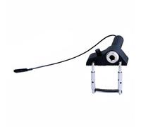 DEVNWIGMO Violin Pickup for Acoustic Instrument Bridge Attachment Volume Control Amplification Maple Material Suitable for Studio Rehearsal Solo Performance Teaching, CV-19 With Volume Control