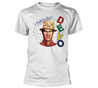 Devo 'are We Not Men?' (White) T-Shirt (Small)