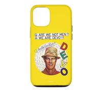 Devo Are We Not Men Yellow Background Vintage Band Case for iPhone 12/12 Pro