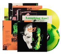 DEVO LP x 2 Nitrous Nightmare Halloween Live 75 GREEN & LEOMON COLOURED VINYL