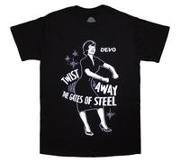 Devo Men's Twist Away T-Shirt in Black | Size: XL Devo Black XL
