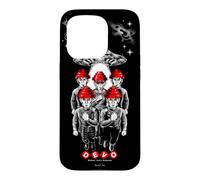 Devo Mutate Don't Stagnate Illustrated UFO Vintage Band Case for iPhone 15 Pro