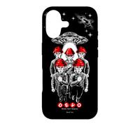 Devo Mutate Don't Stagnate Illustrated UFO Vintage Band Case for iPhone 17