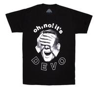 Devo Unisex T-Shirt: Shocked Daddy (Black) (Large)