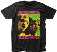 Devo We are Devo T Shirt Mens Licensed Rock N Roll Band Music Tee New T-Shirt Black XXL