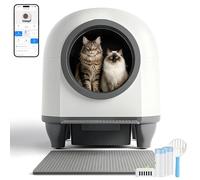 Devoko 90L Self cleaning cat litter tray,APP Control,6 safety sensors,Easy Clean litter robot,Extra Large litter boxes for Multiple Cats,Anti-pinch Smart Robot,Automatic cat litter tray for Multi-Cats