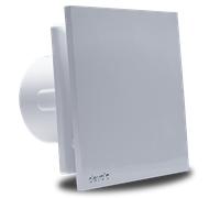 Devola 100mm Quiet Mixed Flow Extractor Fan, 4 inch Tile Fan With Humidistat Sensor, Quiet Extractor Fan, Made in Britain (Humidity Sensor)