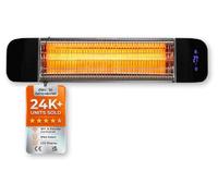 Devola 1200W Electric Infrared Patio Heater Wall Mounted