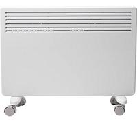 Devola 1500W Eco Electric Panel Heater With Adjustable Thermostat And Timer, Slimline Wall Mounted Or Free Standing - White