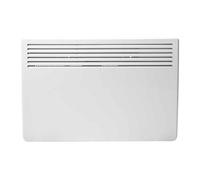Devola 1500W Eco Electric Panel Heater With Adjustable Thermostat Energy Efficient Technology Wall Mounted & Free Standing White