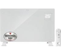 Devola 1500W Smart Electric Glass Panel Heater Wall Mounted & Freestanding