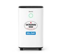 Devola 20L/day Low Energy Dehumidifier, Quiet & Energy Efficient Dehumidifiers for Home & Air purifier With HEPA filter, Laundry Drying Dehumidifiers