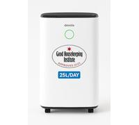 Devola 25L/day Low Energy Dehumidifier, Quiet & Energy Efficient Dehumidifiers for Home & Air purifier With HEPA filter, Laundry Mode