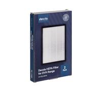 Devola Replacement Hepa Filter for DVH12L dehumidifer, High-Efficiency, Easy-to-Install, Long-Lasting, Pack of 2 (HV12LHEPA)