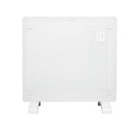 Devola Wifi Enabled Smart Electric Glass Panel Heater 1000W, Alexa Heating Control, Open Window Detection, Wall & Free Standing
