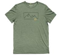 Devold - Active Outline Tee - Merino shirt size XXL, green