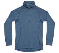 Devold of Norway - Half-zip thermal top in merino wool - Duo Active Merino 205 Z.Neck W Berry for Women in Wool - Size S - Blue Blue S