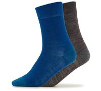 Devold - Kid's Daily Merino Light Sock 2-Pack - Sports socks size 28-30, blue
