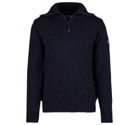 Devold Of Norway Nansen Wool Zip Neck Sweater Blue M Men,Women