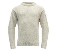 DEVOLD Nansen Wool Sweater Sweatshirt Unisex Adult Grey Melange