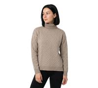 Devold Of Norway Sørisen Wool High Neck Sweater Beige S Woman