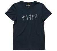 Devold - Women's Classic Flowers Tee - Merino shirt size M, blue