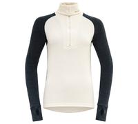 Devold of Norway - Thermal baselayer - Expedition Merino Silk Zip W Ink Offwhite for Women in Wool - Size L - White White