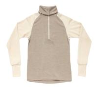 Devold - Women's Expedition Merino Silk Zip - Merino base layer size S, sand