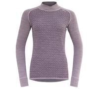 Devold - Women's Kvitegga Cross Neck - Merino shirt size S, pink