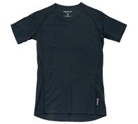 Devold Of Norway Lauparen Merino 190 Short Sleeve Base Layer Blue,Black XL Woman