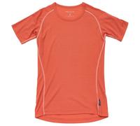 Devold Of Norway Lauparen Merino 190 Short Sleeve Base Layer Orange XL Woman