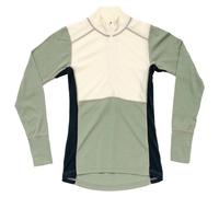 Devold - Women's Lauparen Merino 190 Zip Neck - Merino base layer size S, olive