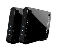 devolo GigaGate Wi-Fi Bridge (2 Gbps, 1 x High-Speed Gigabit Port, 4 x Fast Ethernet Ports, Point-to-Point Connection Via 5 GHz Band, whole home wifi, AES Encryption)