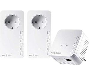 Devolo Magic 1 WiFi Multimedia Power Kit (2x Adapter mit Steckdose, 1x mini ohne Steckdose), 802_11_bgn, NETWORK_INTERFACE_CONTROLLER_ADAPTER