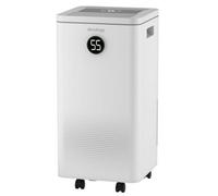 Devology 12L/day Digital Dehumidifier - 2.5L Water Tank - Portable With Wheels Electric Mould, Damp, Condensation Remover