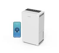 Devology 20L/Day Smart Home Dehumidifier App Control - HEPA Filter 3.5L Tank - Fast Laundry Drying High-Capacity Water Extraction - Quiet Energy Efficient Humidity Remover for Large Rooms & Damp Homes