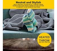 Devology Heated Throw Electric Blanket 12H Timer 6 Heat Settings Auto Shutoff Machine Washable King Size 230X250Cm Grey Shearling