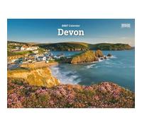 Devon A5 Calendar 2027, Wall Calendars, Month To View, Travel, Gift
