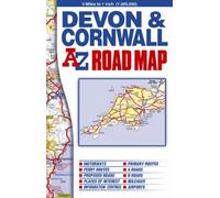 Devon and Cornwall Road Map