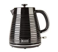 Devon Fast Boil Kettle - 1.7L Capacity, BPA-Free Kettle, Auto-shutoff & Boil-Dry Protection Haden Black One Size