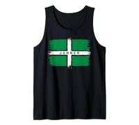 Devon Flag for Plymouth Pride or Plymothian A Proud Janner Tank Top