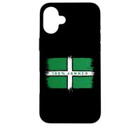 Devon Flag for Proud Janner or Plymothian and Plymouth Pride Case for iPhone 16 Plus