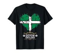 Devon Flag Idea For Kids & Country Of Devon In England T-Shirt