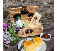 Devon Hampers - Cheese Scones, Chutney & Cheese Hamper Gift Set - Locally Sourced Gourmet Hampers for Couples - British Hamper Gift Set